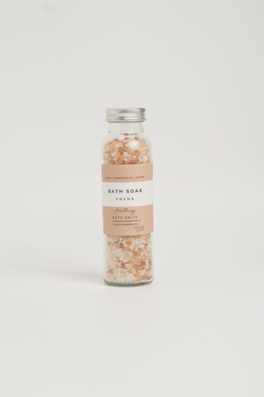 Bath Salts Bottle Aromatherapy Focus - Arthur Betsy