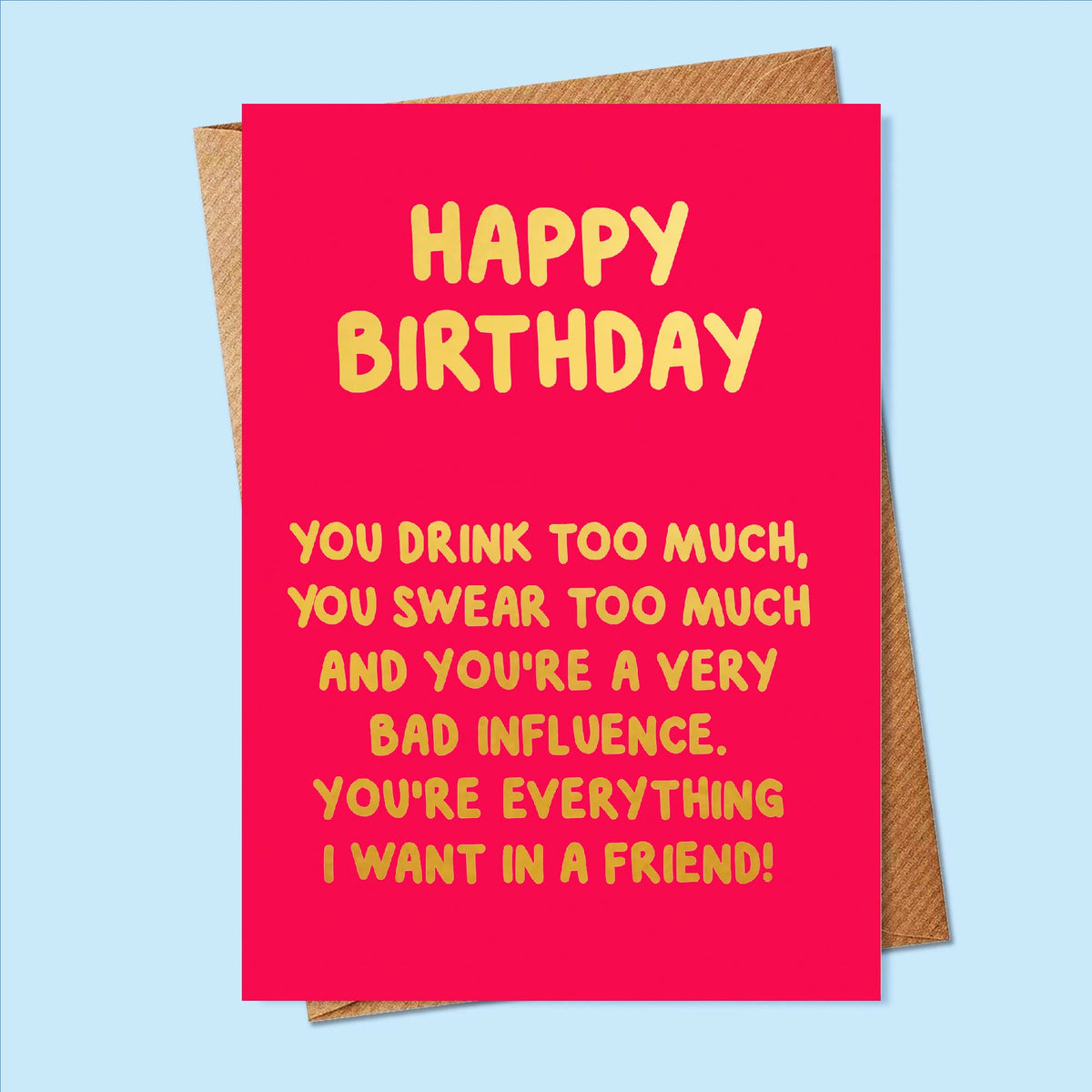 Friend Birthday Card: You Are Everything I Want - MarcoLooks