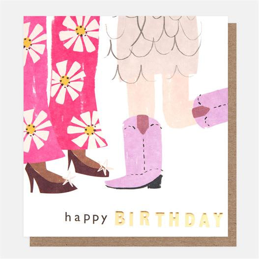 Friend Card: Boots Pastels - Caroline Gardener