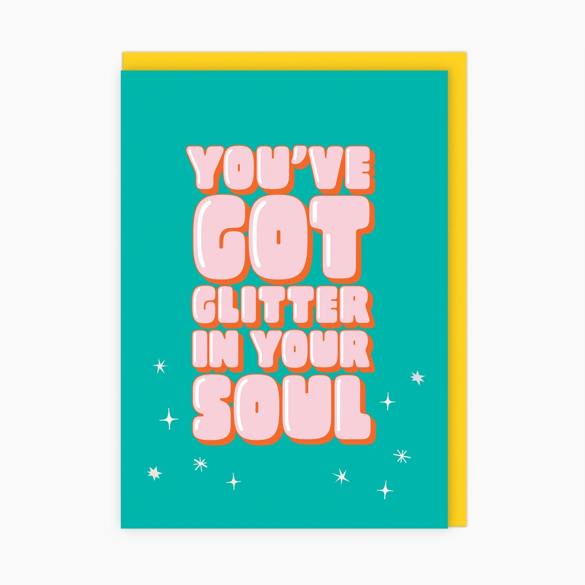 Birthday Card: Glitter In Your Soul - LoveLostDiscoballs