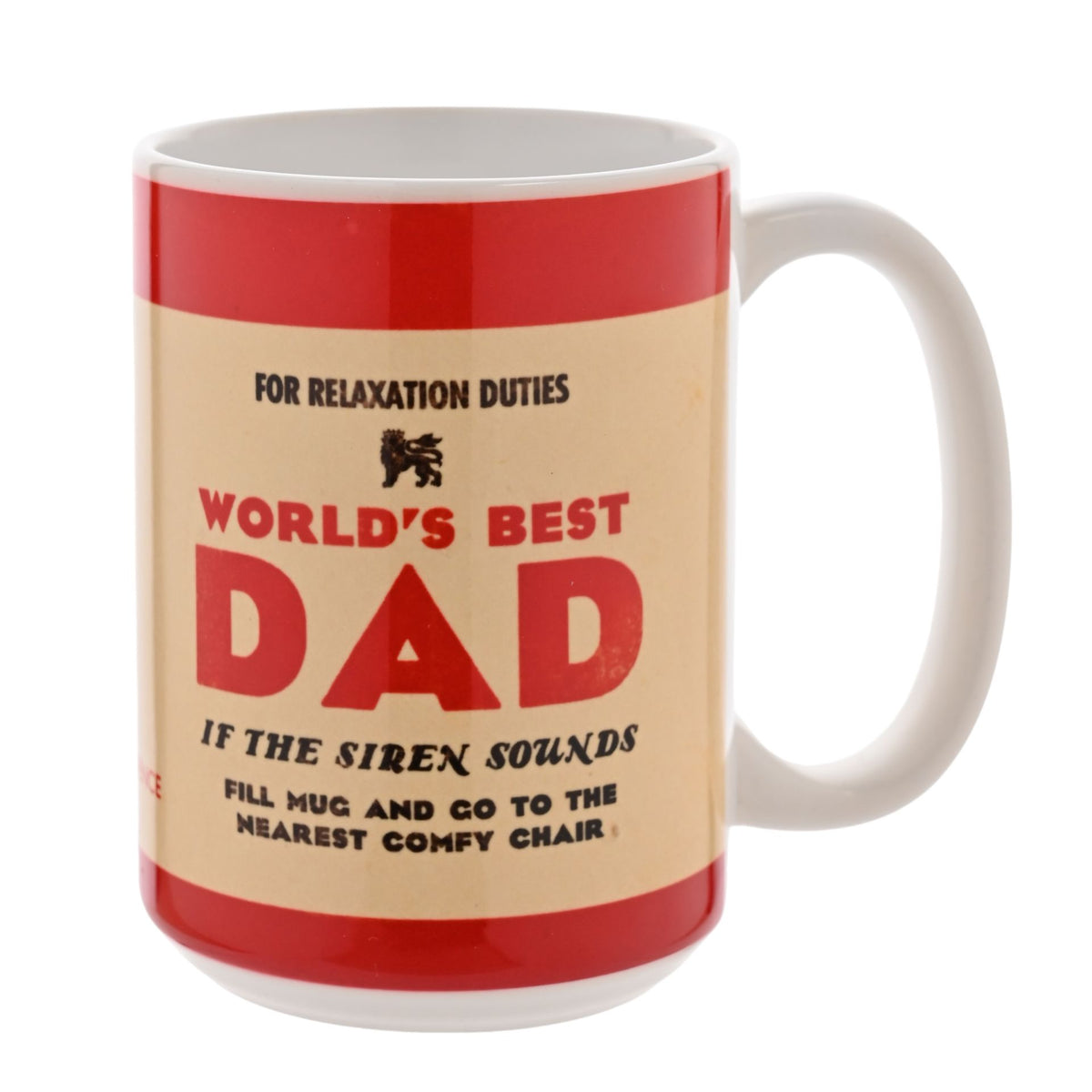 Mug : Ceramic World's Best Dad  - Harvey Makin