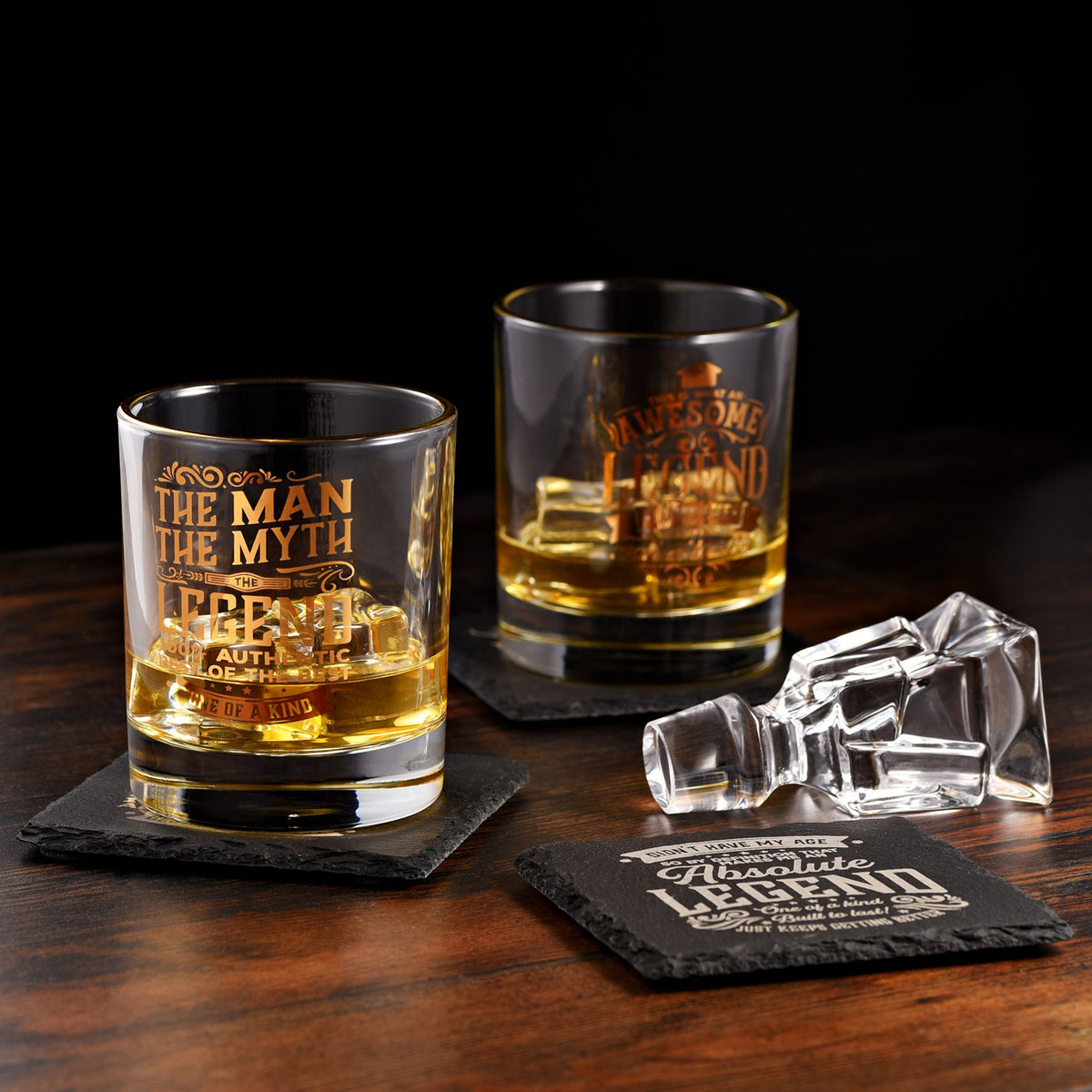 Tumbler: Legend The Man - Glass - Harvey Makin