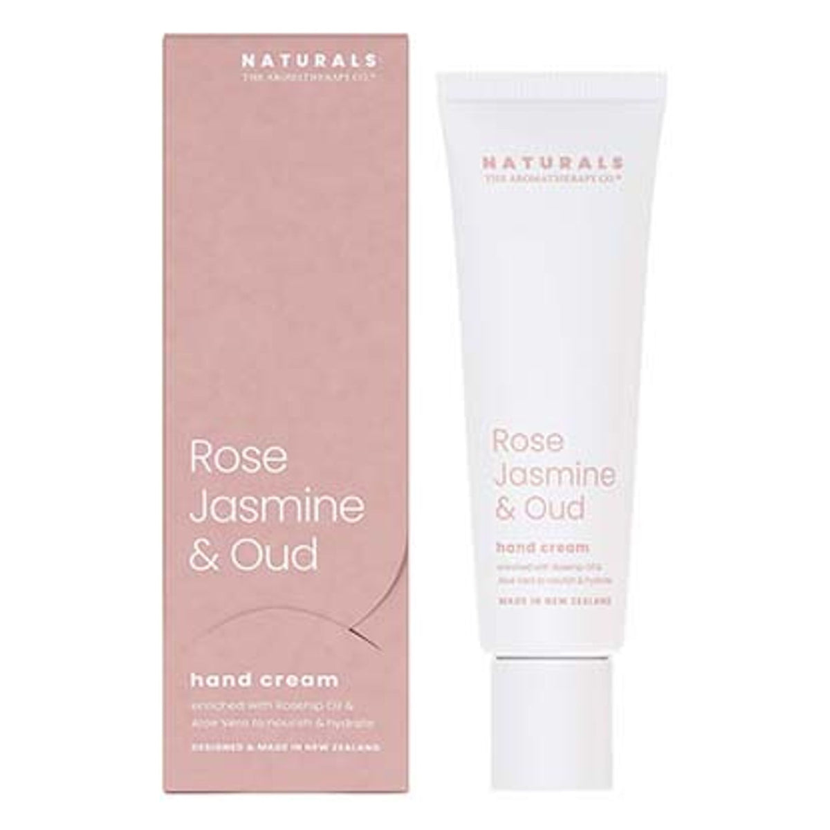 Hand Cream Naturals Rose Jasmine & Oud - Pink