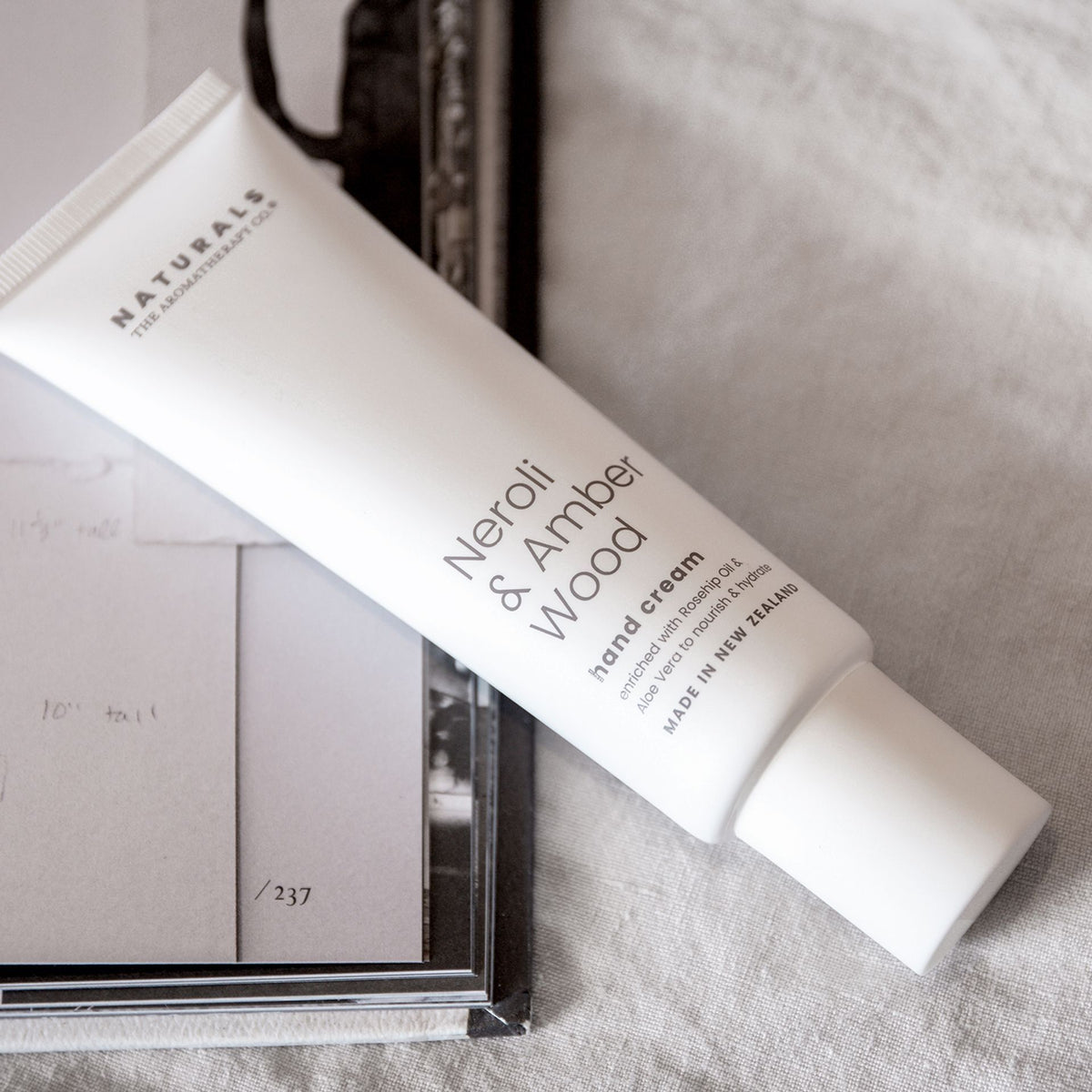 Hand Cream: Naturals Neroli & Amber Wood - Grey - Aromatherapy Co