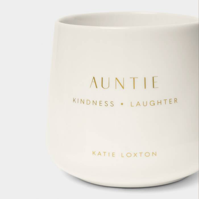 Mug: Porcelain AUNTIE - Boxed - Katie Loxton