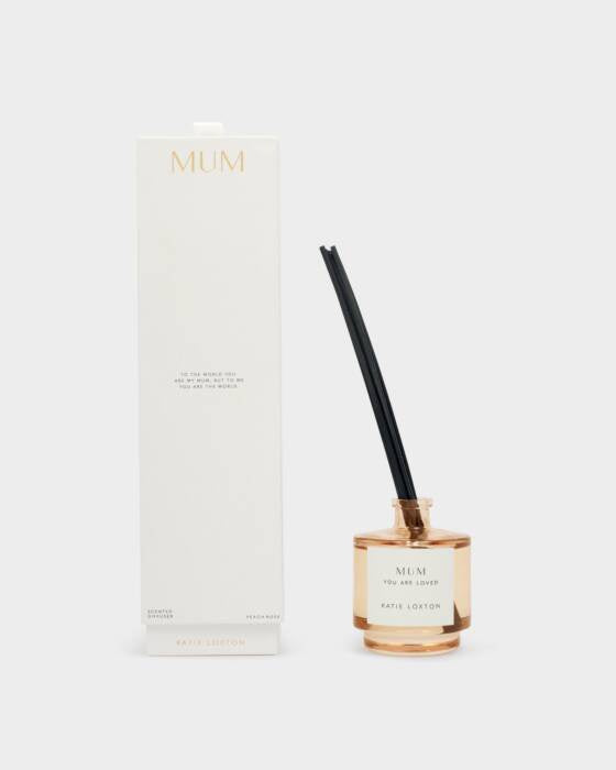 Diffuser: Coloured Glass MUM - Peach Rose & Sweet Mandarin - Katie Loxton
