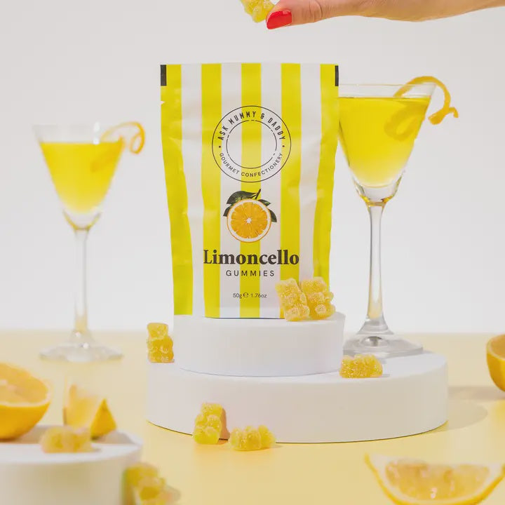 Sweet Pouch: Limoncello Gummies - Lemon - Ask Mummy & Daddy