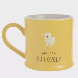Mug: Boxed You Are So Lovely - Yellow - Celebrations