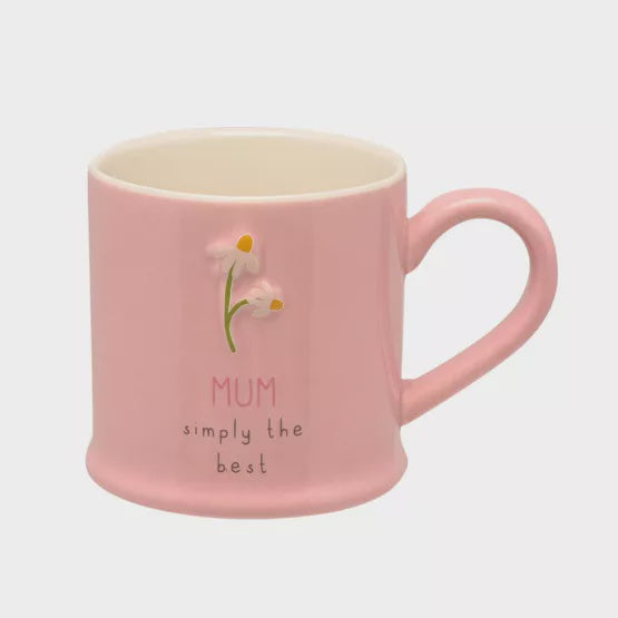 Mug: Boxed Mum simply the best - Pink - Celebrations