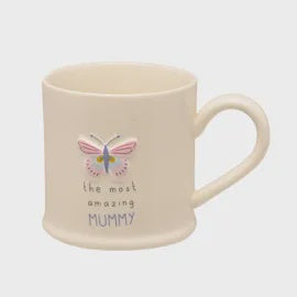 Mug: Ceramic  Mummy You Are Amazing Butterfly - Pink - Love Life