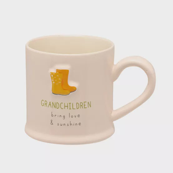 Mug: Boxed Grandchildren bring love & sunshine - White - Celebrations