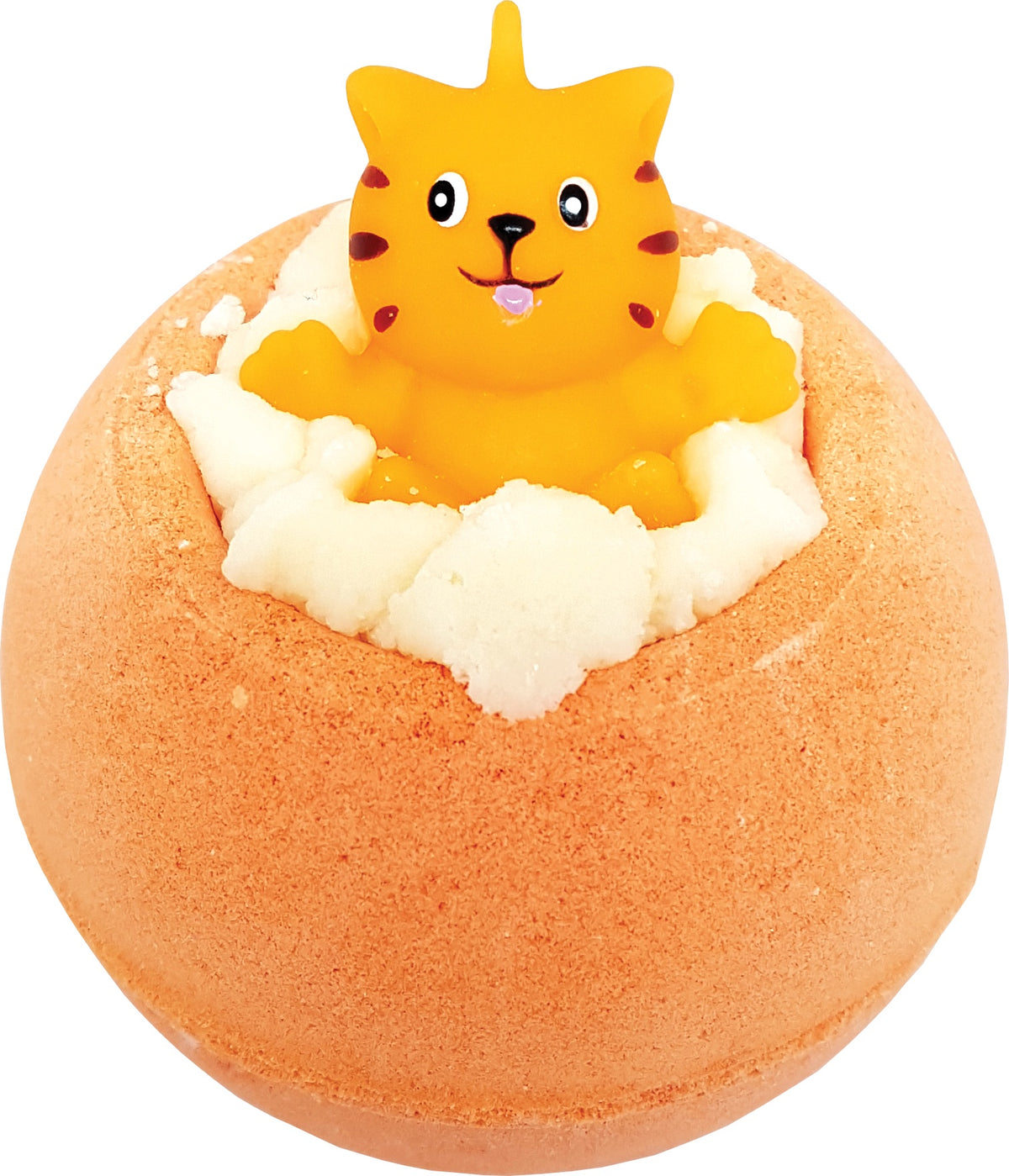 Bath Bomb Blaster: Meow For Now Tiger Toy - Orange - Bomb Cosmetics