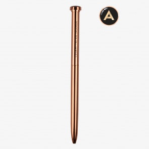 Pen: Metal Initial Alphabet Letter - Rose Gold: Y