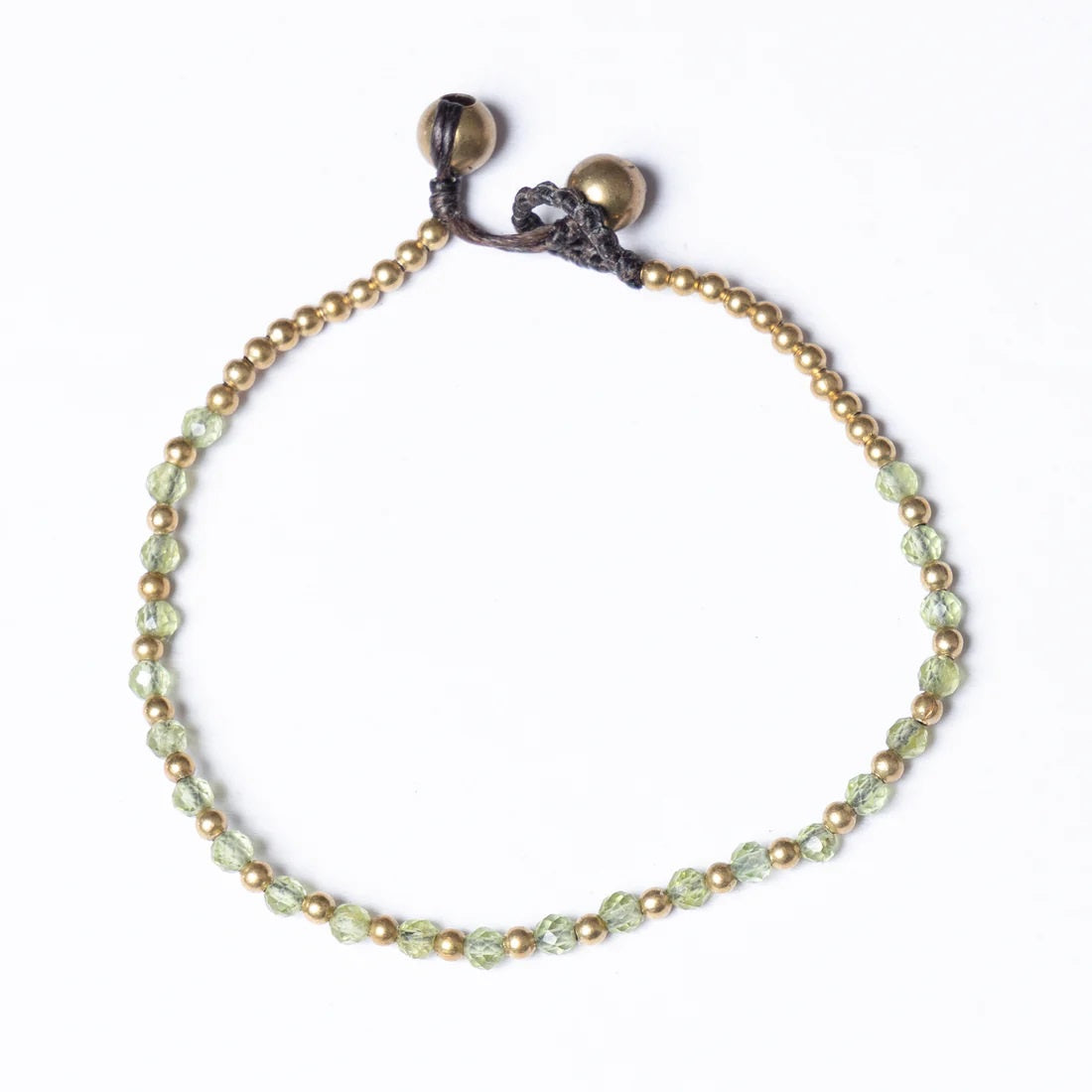 Crystal Bracelet AUGUST BIRTHSTONE- Green PERIDOT