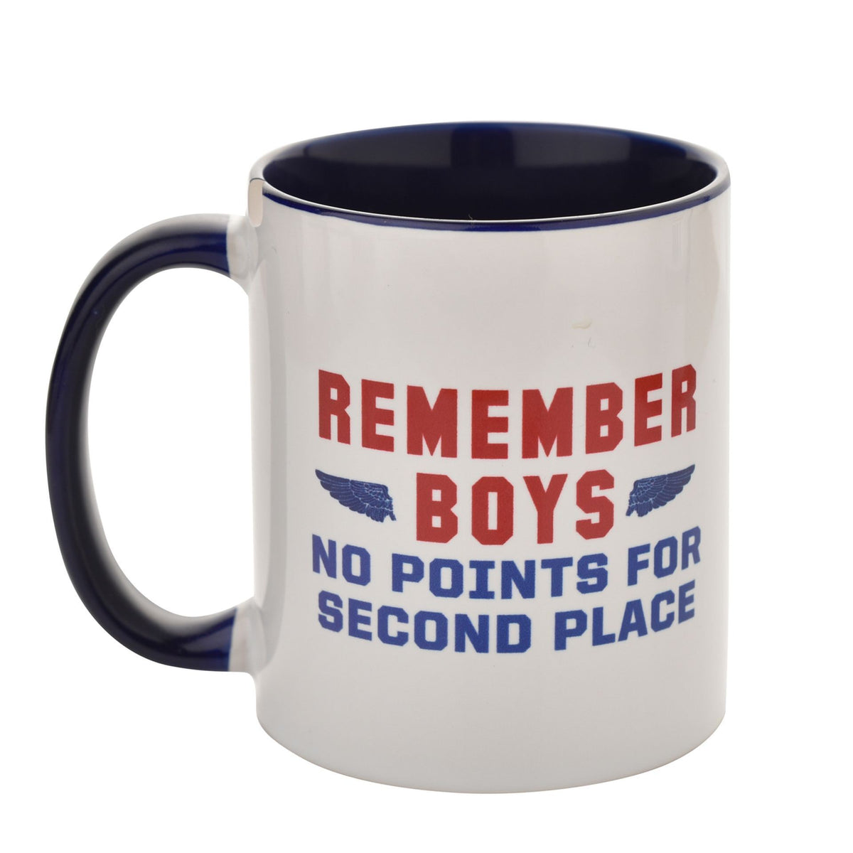 Mug: Ceramic No Points for Second Place - Navy - Top Gun