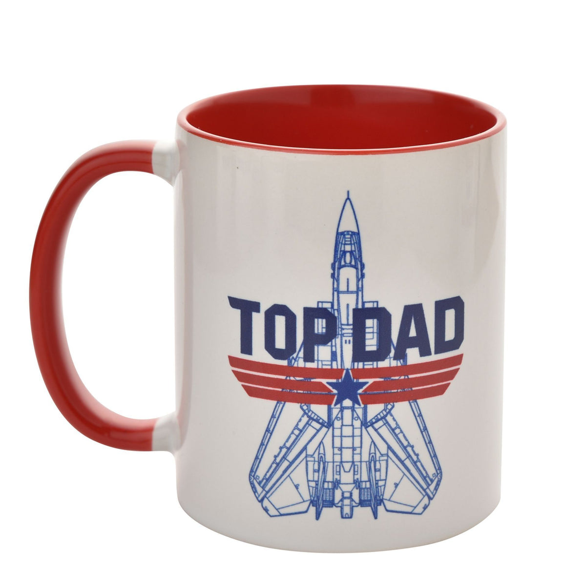 Mug: Ceramic Top Dad - Red - Top Gun