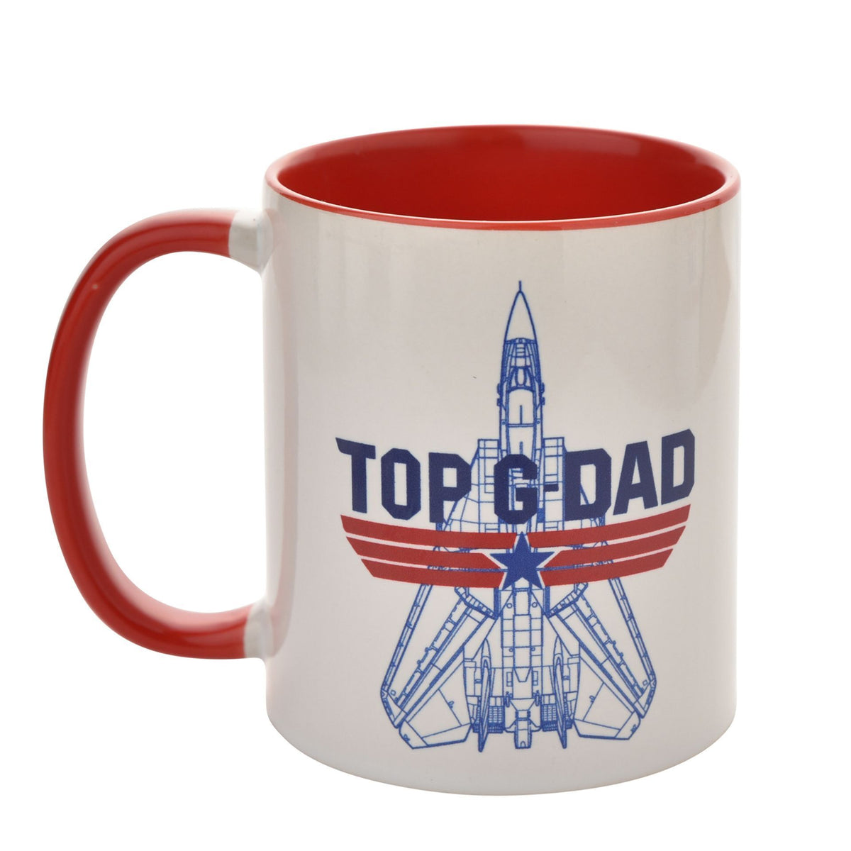 Mug: Ceramic Top G Dad - Red - Top Gun