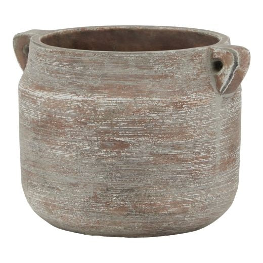 Pot: Ceramic Siena Hydria - Brown - Hill Interiors