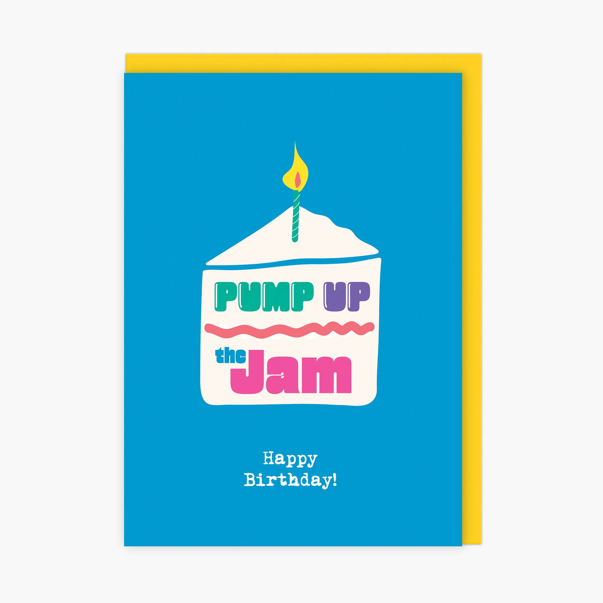 Birthday Card: Pump Up The Jam  - LoveLostDiscoballs