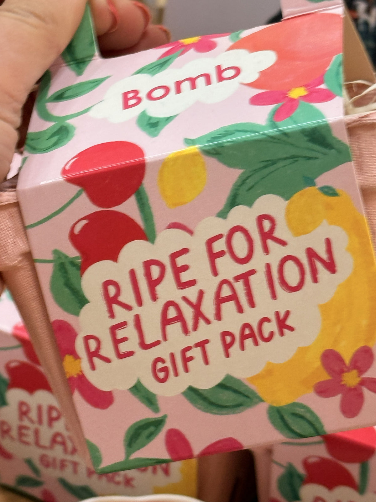Gift Pack: Ripe for Relaxation Cherry -  PINK - Bomb Cosmetics