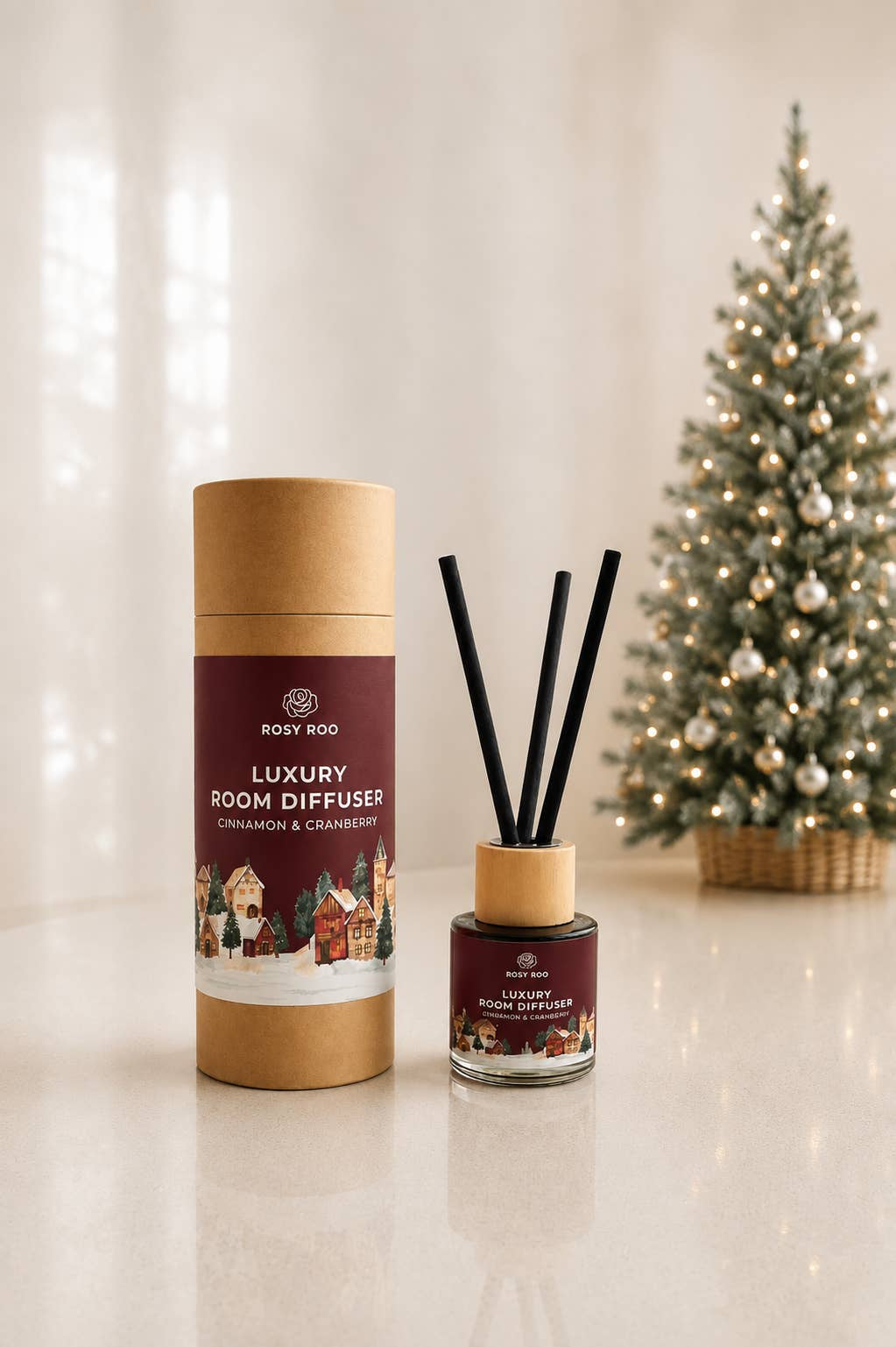 Diffuser: Christmas Long Lasting Assorted Fragrances - Rosy Roo