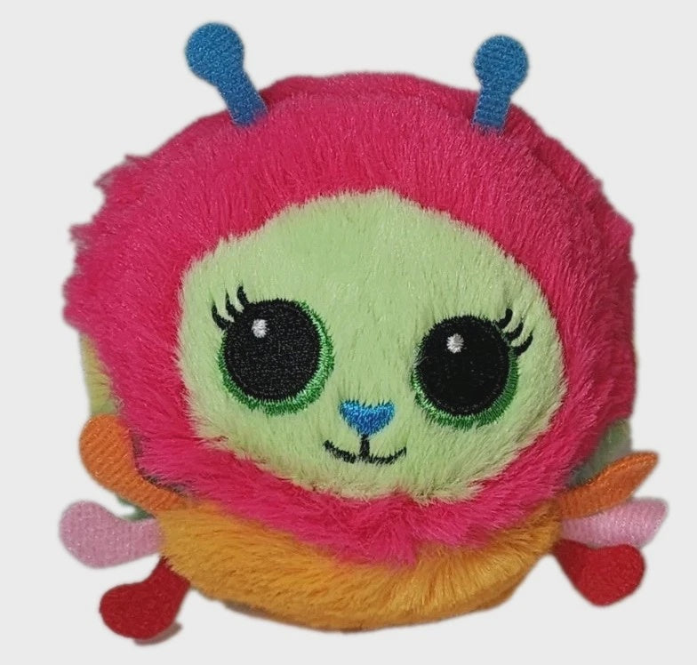BEANIE BOUNCER: Plush Ball CRYSTAL CATAPILLAR  - TY