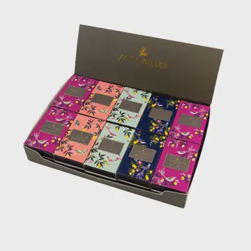 Nail File Box: 20 Mini Emery Boards Savannah - Assorted Colours - Sara Miller