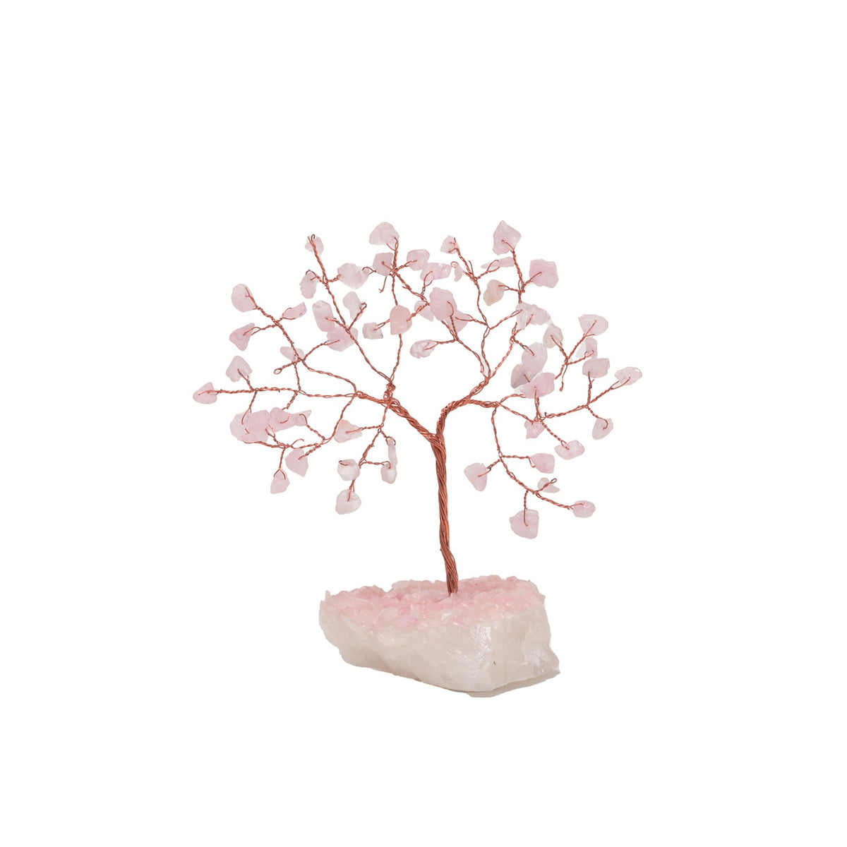 Gemstone Tree Rose Quartz - Love Mini Serenity - Pink