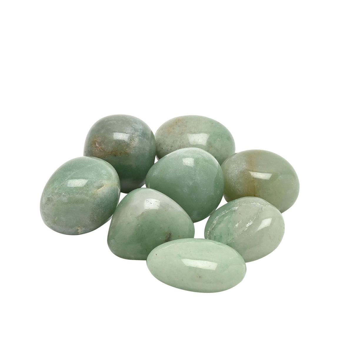 Healing Crystal: Individual Polished Green Aventurine 2-3cm - Green - Serenity