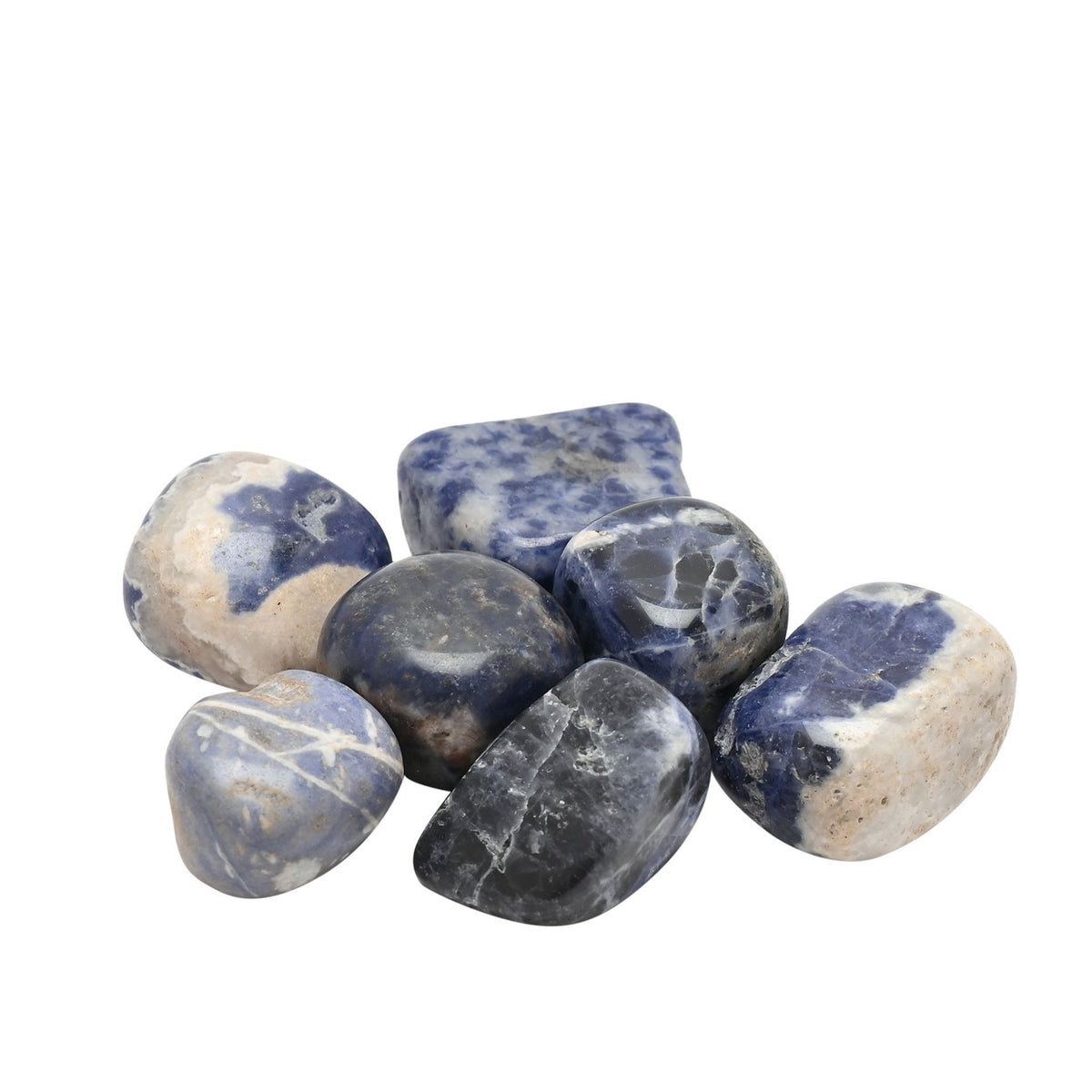 Healing Crystal: Individual Polished Sodalite 2-3cm - Blue - Serenity