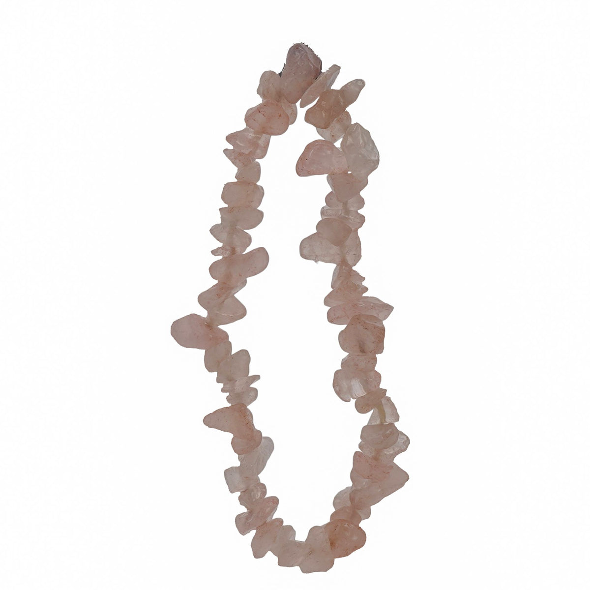 Crystal Bracelet: Stretch Rose Quartz - Pink - Serenity