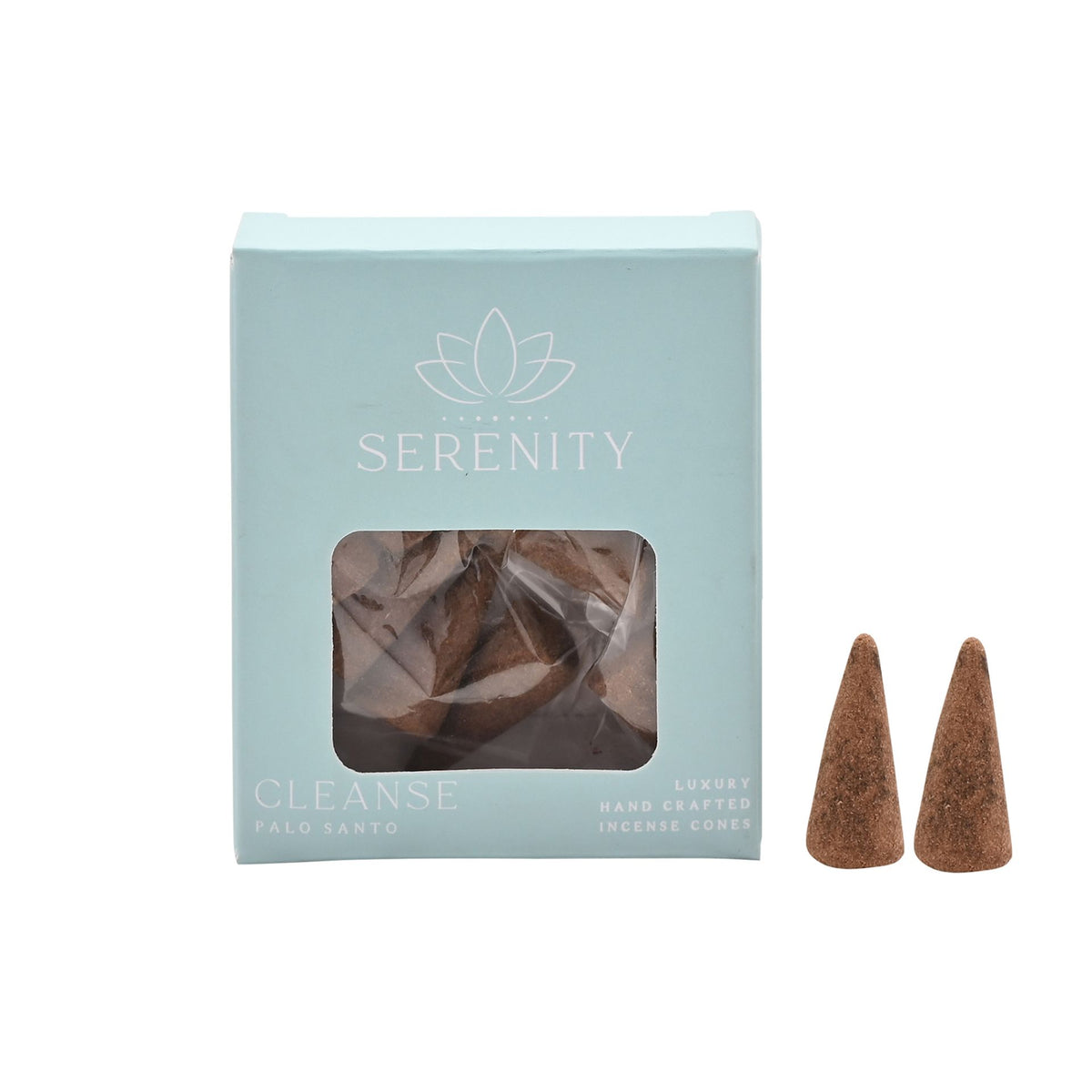 Incense Cones: Cleanse Pack of 10 Palo Santo - Green - Serenity