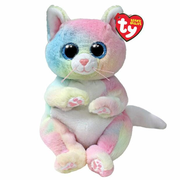 BEANIE BELLIE: Plush Soft Toy JENNI CAT  - TY
