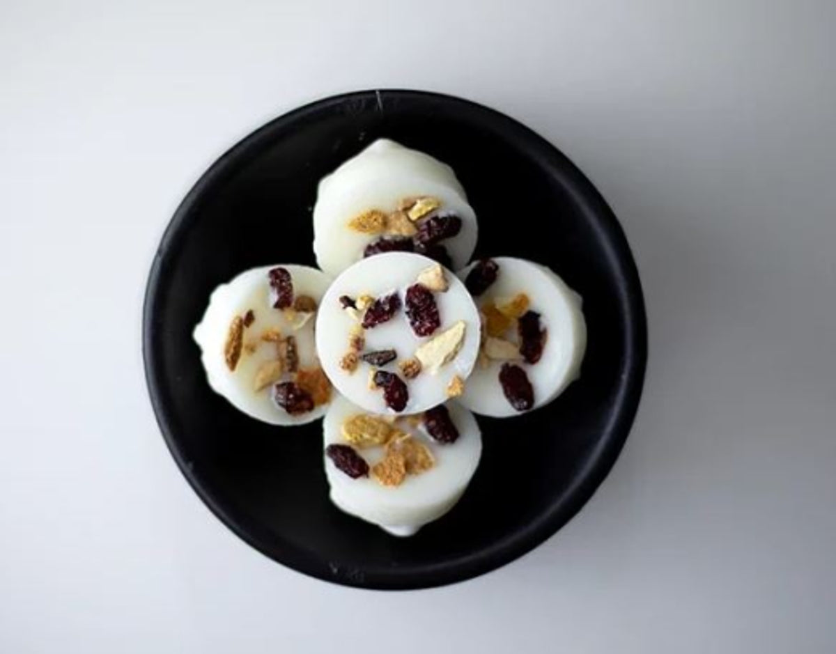 Wax Melt: WINTER Cranberry Marmalade 20hrs Soya Wax - Freckleface Home