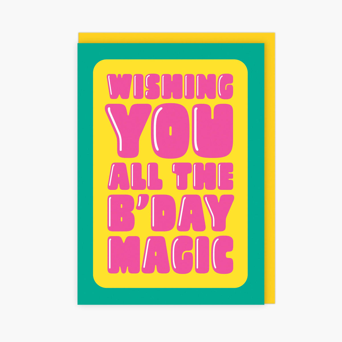 Birthday Card: Wishing You All The Birthday Magic  - LoveLostDiscoballs