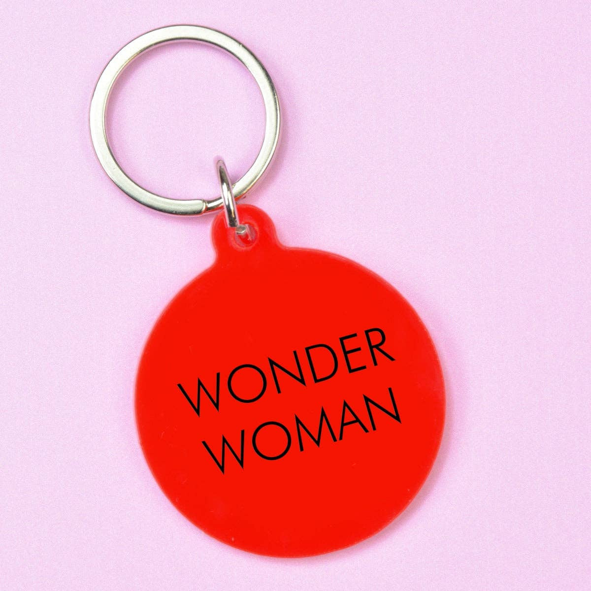 Key Ring: Wonder Woman - Red - Flamingo Candles