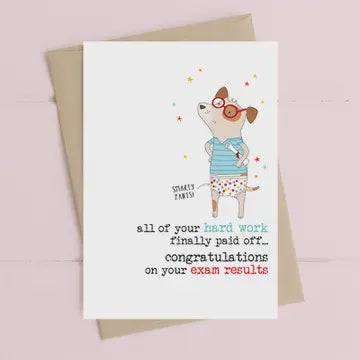 Well Done Exam Results Card: All Your Hard Work Finally Paid Off - Dandelion Stationary