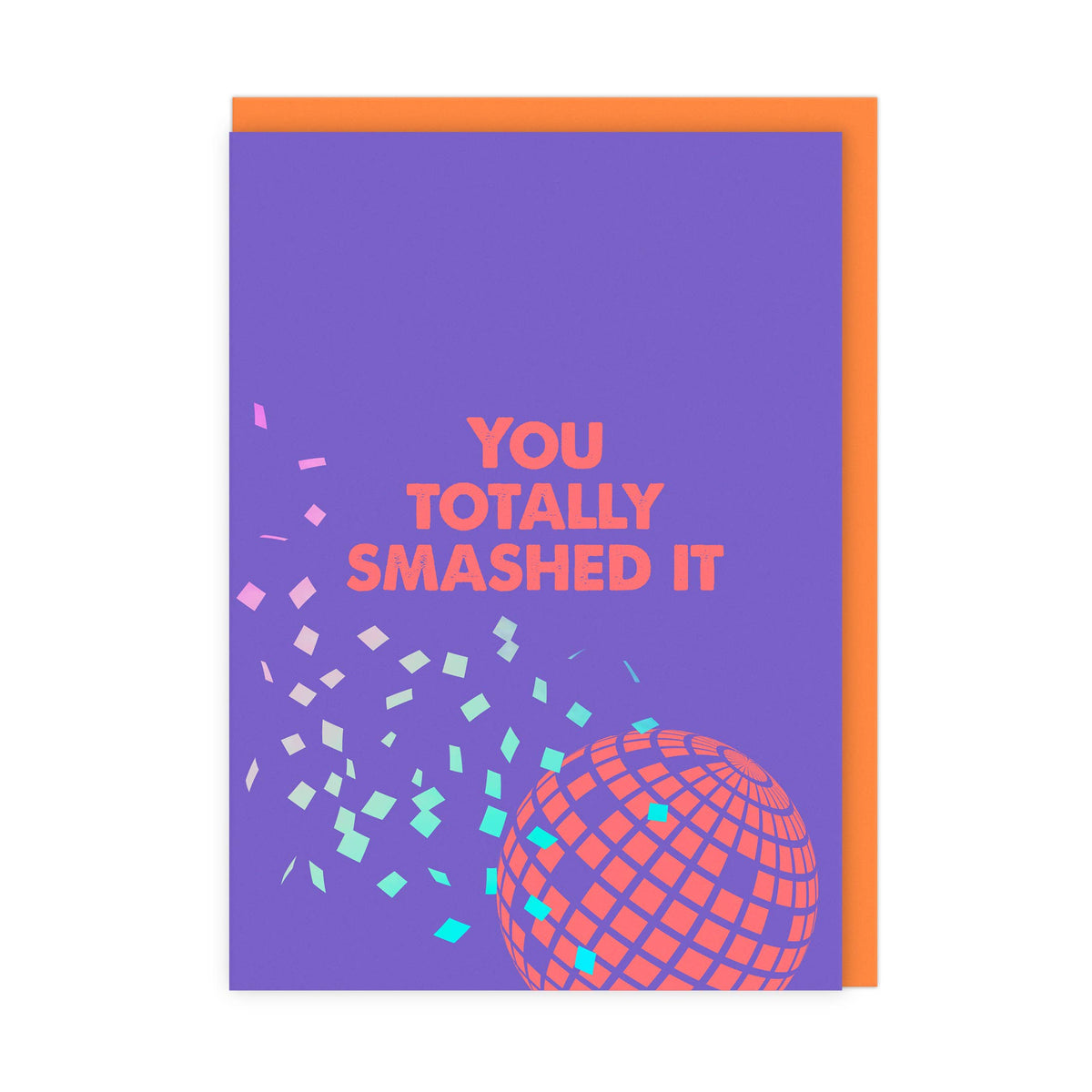 Congratulations Card: You Smashed It  - LoveLostDiscoballs